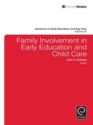 cover image of Advances in Early Education And Day Care, Volume 20, Issue 270